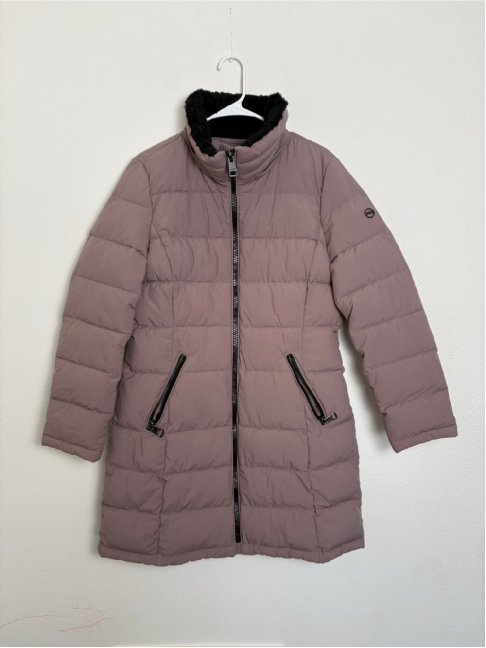Women's Andrew Marc Mauve Puffer Jacket Size Large